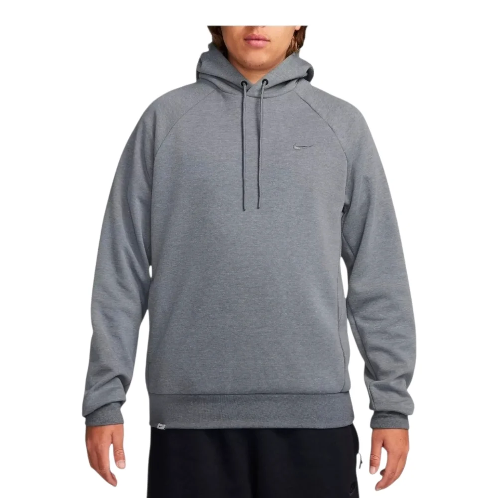 Nike Men's Dri-FIT UV Pullover Versatile Hoodie Cool Grey FZ0969-065 Size XXL - Picture 2 of 9